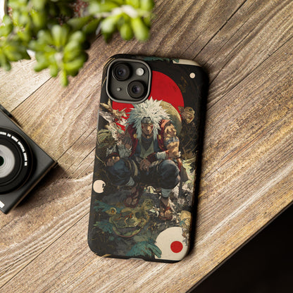 Jiraiya Sensei Naruto Shippuden Anime-Inspired Phone Case: Tough Cases, Phone Cover