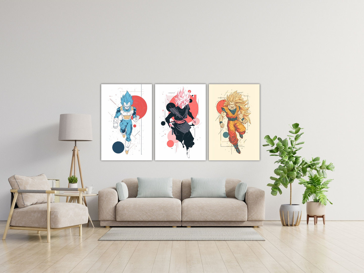 Dragon Ball Anime Posters, Matte Vertical Poster Wall Art 24 in x 36 in