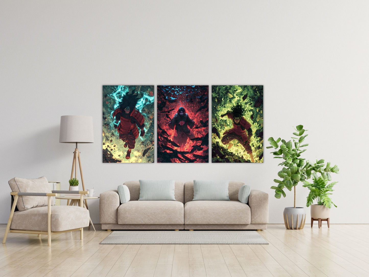 Naruto Shippuden Anime Posters, Matte Vertical Poster Wall Art