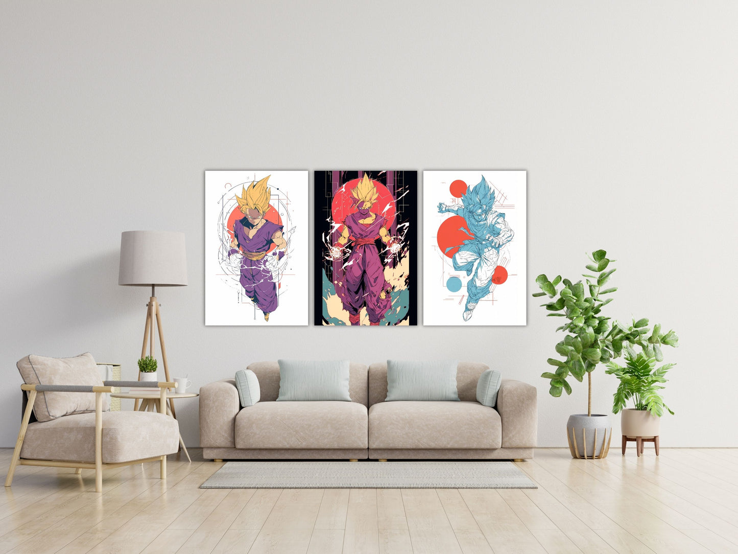 Dragon Ball Anime Posters, Matte Vertical Poster Wall Art 24 in x 36 in
