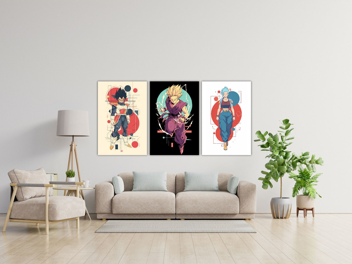 Dragon Ball Anime Posters, Matte Vertical Poster Wall Art 24 in x 36 in