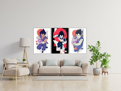 Dragon Ball Anime Posters, Matte Vertical Poster Wall Art 24 in x 36 in