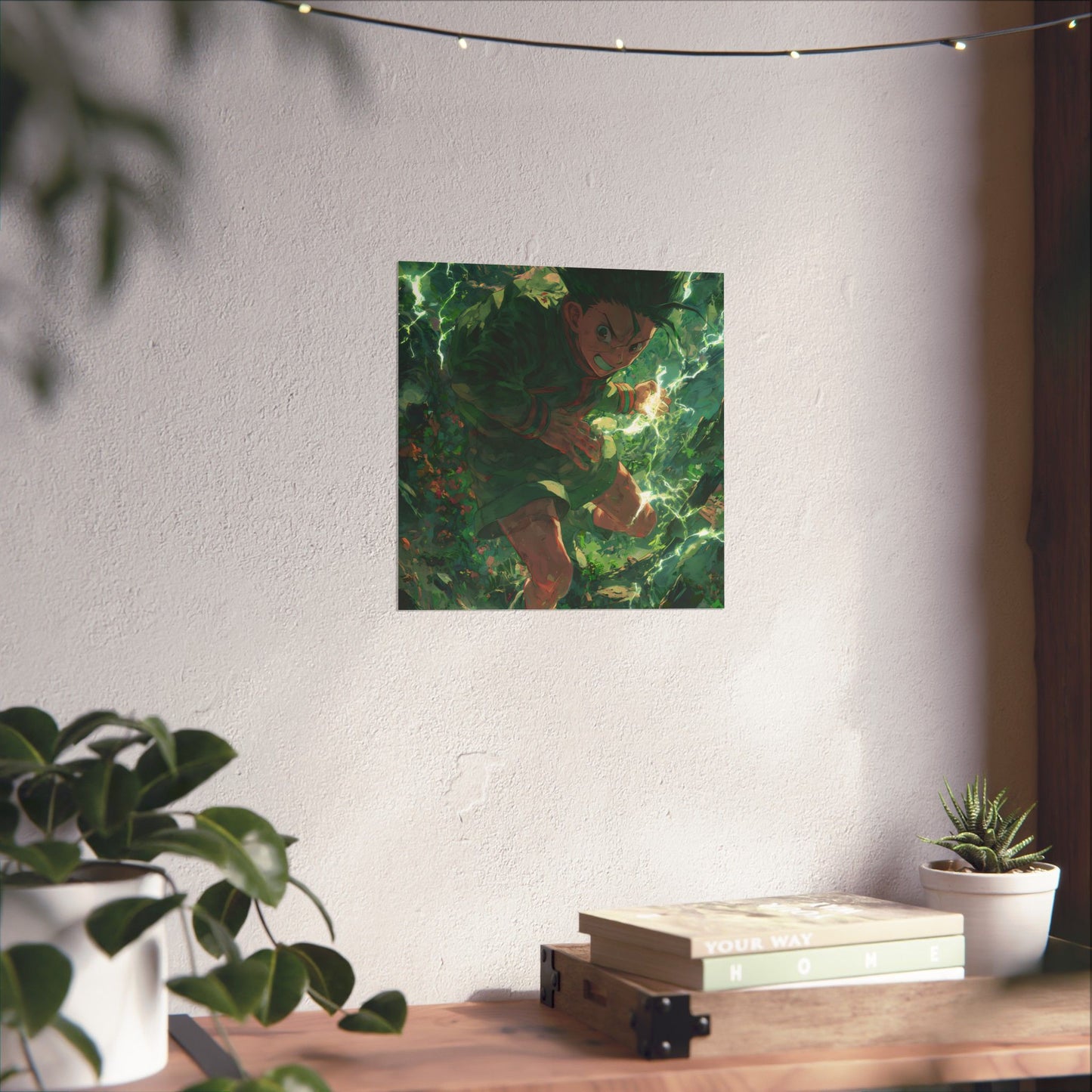 Gon Freecss, Hunter X Hunter Anime Matte Vertical Poster Wall Art