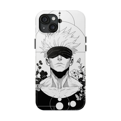 Gojo Satoru Jujutsu Kaisen Stylish Gamer Phone Case, Tough Case for Protection, Anime Lover Gift