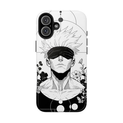 Gojo Satoru Jujutsu Kaisen Stylish Gamer Phone Case, Tough Case for Protection, Anime Lover Gift