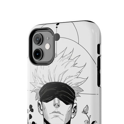 Gojo Satoru Jujutsu Kaisen Stylish Gamer Phone Case, Tough Case for Protection, Anime Lover Gift