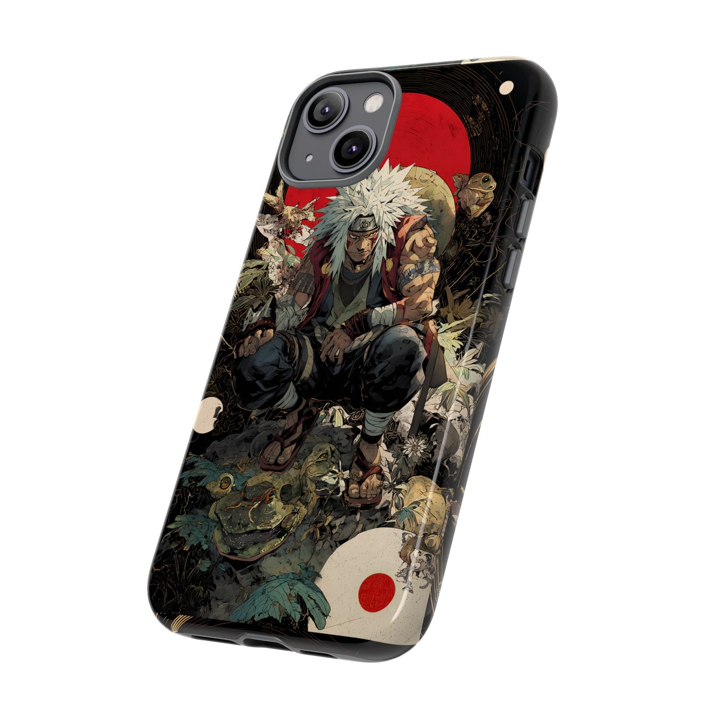 Jiraiya Sensei Naruto Shippuden Anime-Inspired Phone Case: Tough Cases, Phone Cover
