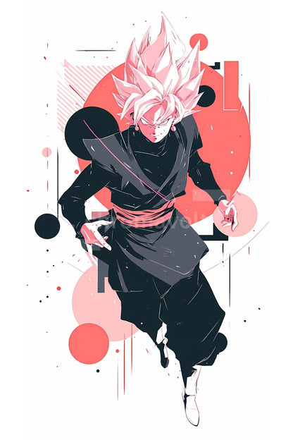 Dragon Ball Anime Posters, Matte Vertical Poster Wall Art 24 in x 36 in