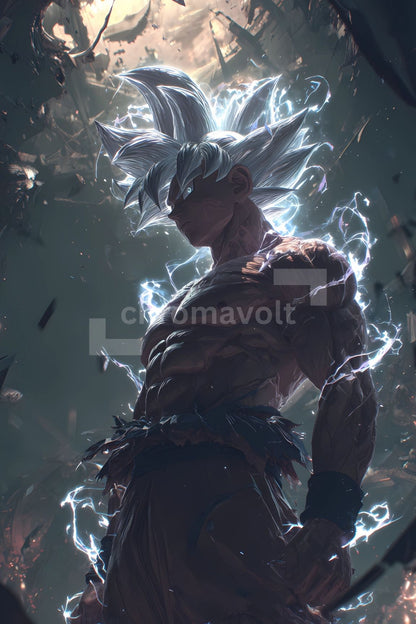 Dragon Ball Anime Posters, Matte Vertical Poster Wall Art 24 in x 36 in