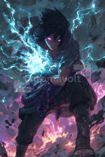 Naruto Shippuden Anime Posters, Matte Vertical Poster Wall Art