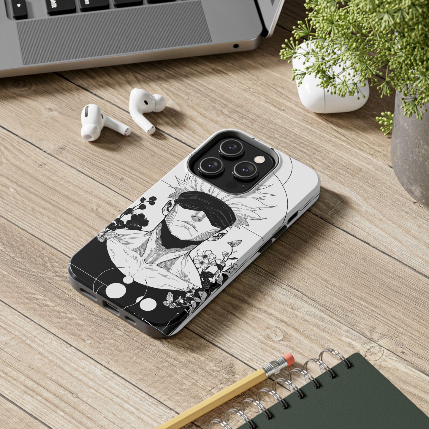 Gojo Satoru Jujutsu Kaisen Stylish Gamer Phone Case, Tough Case for Protection, Anime Lover Gift