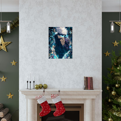 Jujutsu Kaisen Gojo Satoru Matte Vertical Poster Wall Art