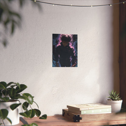 Megumi Fushiguro, Jujutsu Kaisen Anime Matte Vertical Poster Wall Art