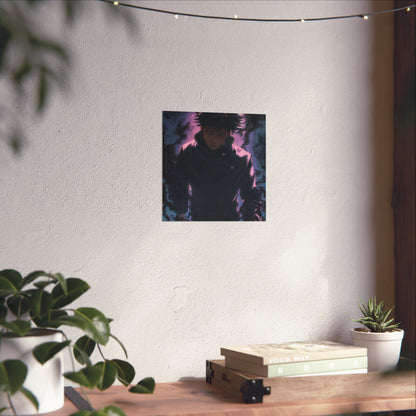 Megumi Fushiguro, Jujutsu Kaisen Anime Matte Vertical Poster Wall Art