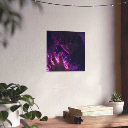 Gojo Satoru, Limitless Power Jujutsu Kaisen Anime Matte Vertical Poster Wall Art