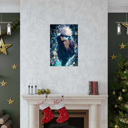 Jujutsu Kaisen Gojo Satoru Matte Vertical Poster Wall Art
