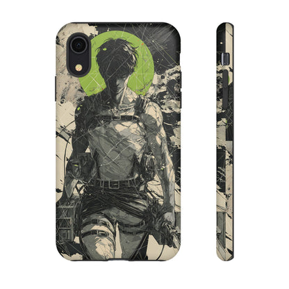 Captain Levi Ackerman, Attack On Titan Anime-Inspired Phone Case: Tough Cases, Phone Cover