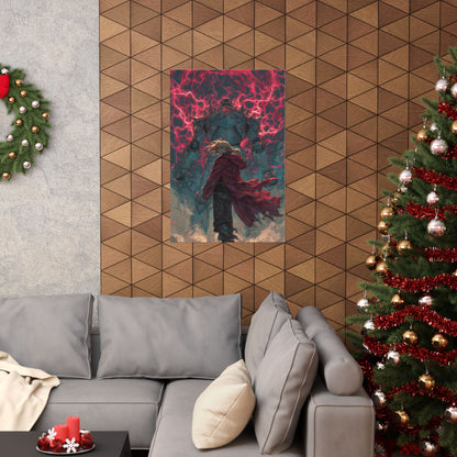 Edward and Alphonse Elric, Fullmetal Alchemist Brotherhood Anime Matte Vertical Poster Wall Art