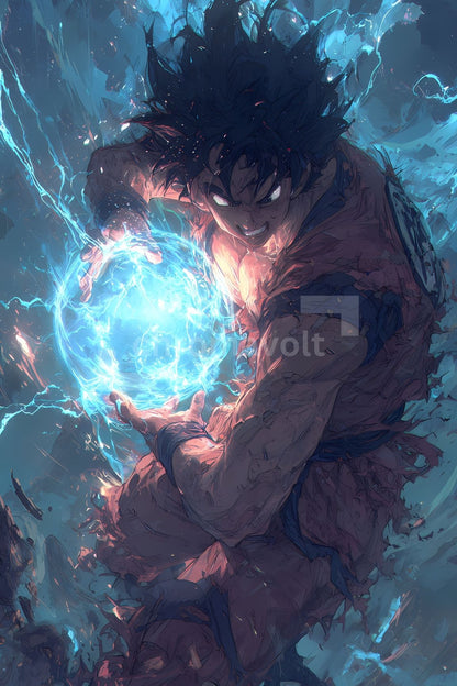 Dragon Ball Anime Posters, Matte Vertical Poster Wall Art 24 in x 36 in