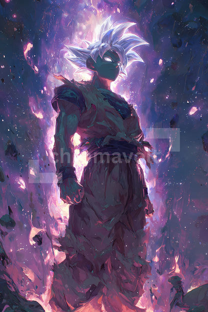 Dragon Ball Super, DBZ Anime Posters, Matte Vertical Poster Wall Art