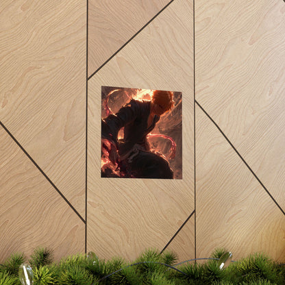 Ichigo Kurosaki Bleach Thousand Year Blood War Anime Matte Vertical Poster Wall Art