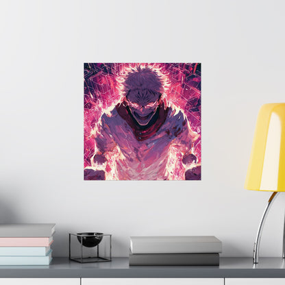 Ryomen Sukuna, Jujutsu Kaisen Anime Fan Art Vertical Poster Wall Art