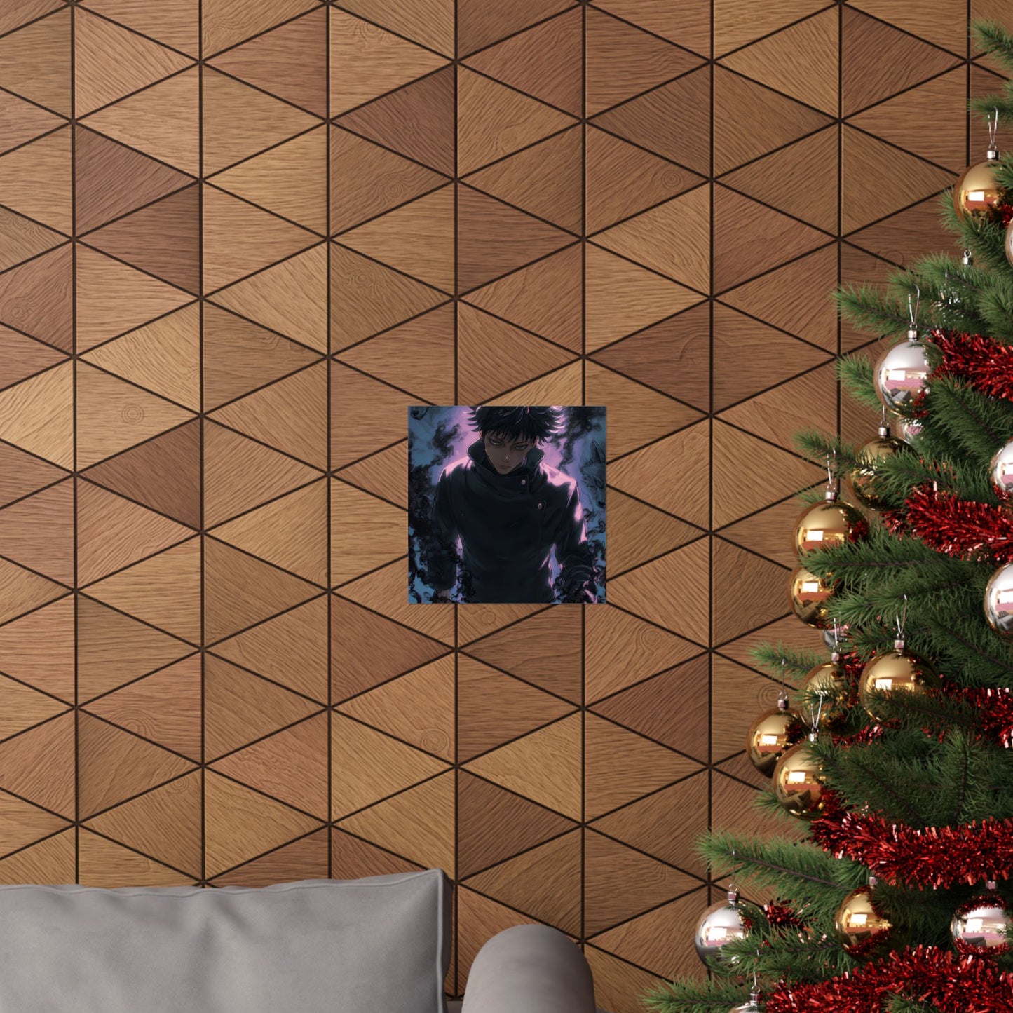 Megumi Fushiguro, Jujutsu Kaisen Anime Matte Vertical Poster Wall Art