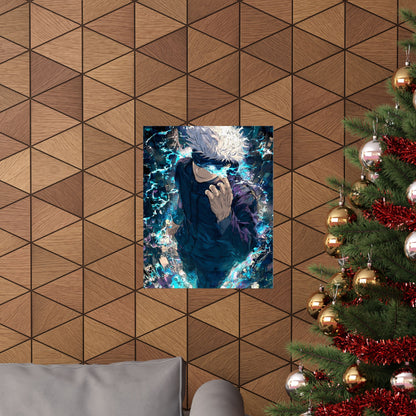 Jujutsu Kaisen Gojo Satoru Matte Vertical Poster Wall Art