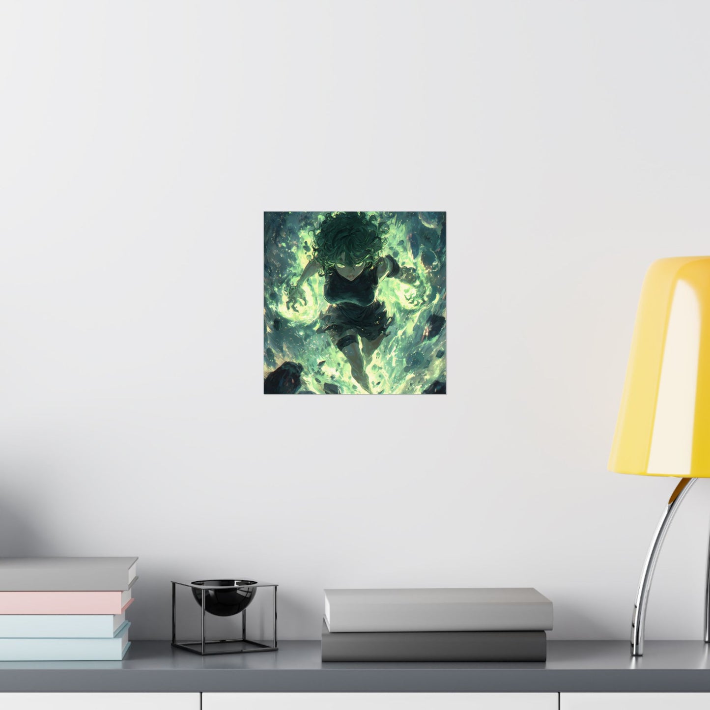 Tornado Of Terror Tatsumaki, One Punch Man Anime Matte Vertical Poster Wall Art