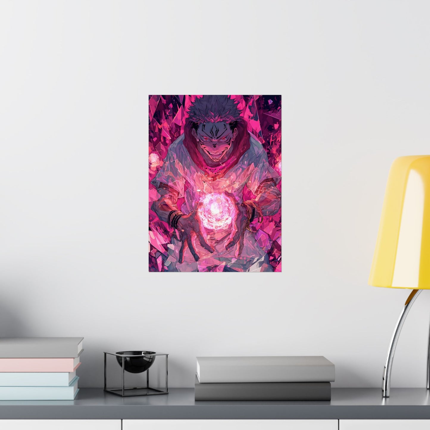 Ryomen Sukuna, Jujutsu Kaisen Anime Matte Vertical Poster Wall Art