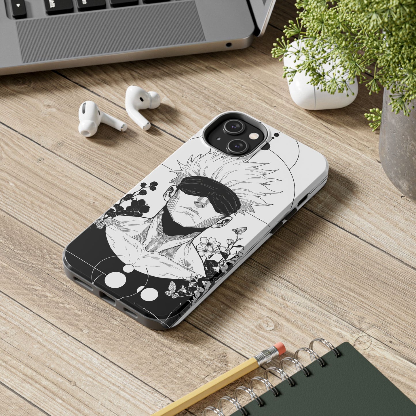 Gojo Satoru Jujutsu Kaisen Stylish Gamer Phone Case, Tough Case for Protection, Anime Lover Gift