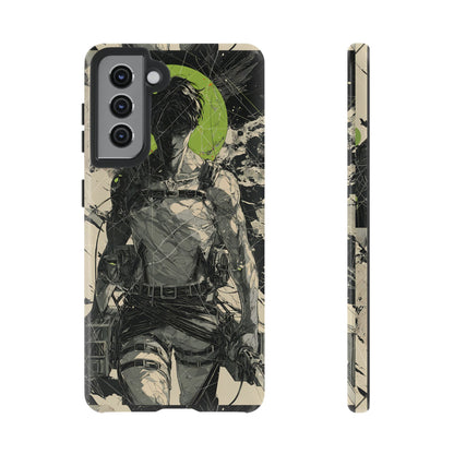 Captain Levi Ackerman, Attack On Titan Anime-Inspired Phone Case: Tough Cases, Phone Cover