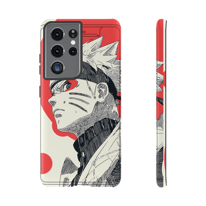 Naruto Uzumaki Sage Mode Senjutsu Naruto Shippuden Anime-Inspired Phone Case: Tough Cases, Phone Cover