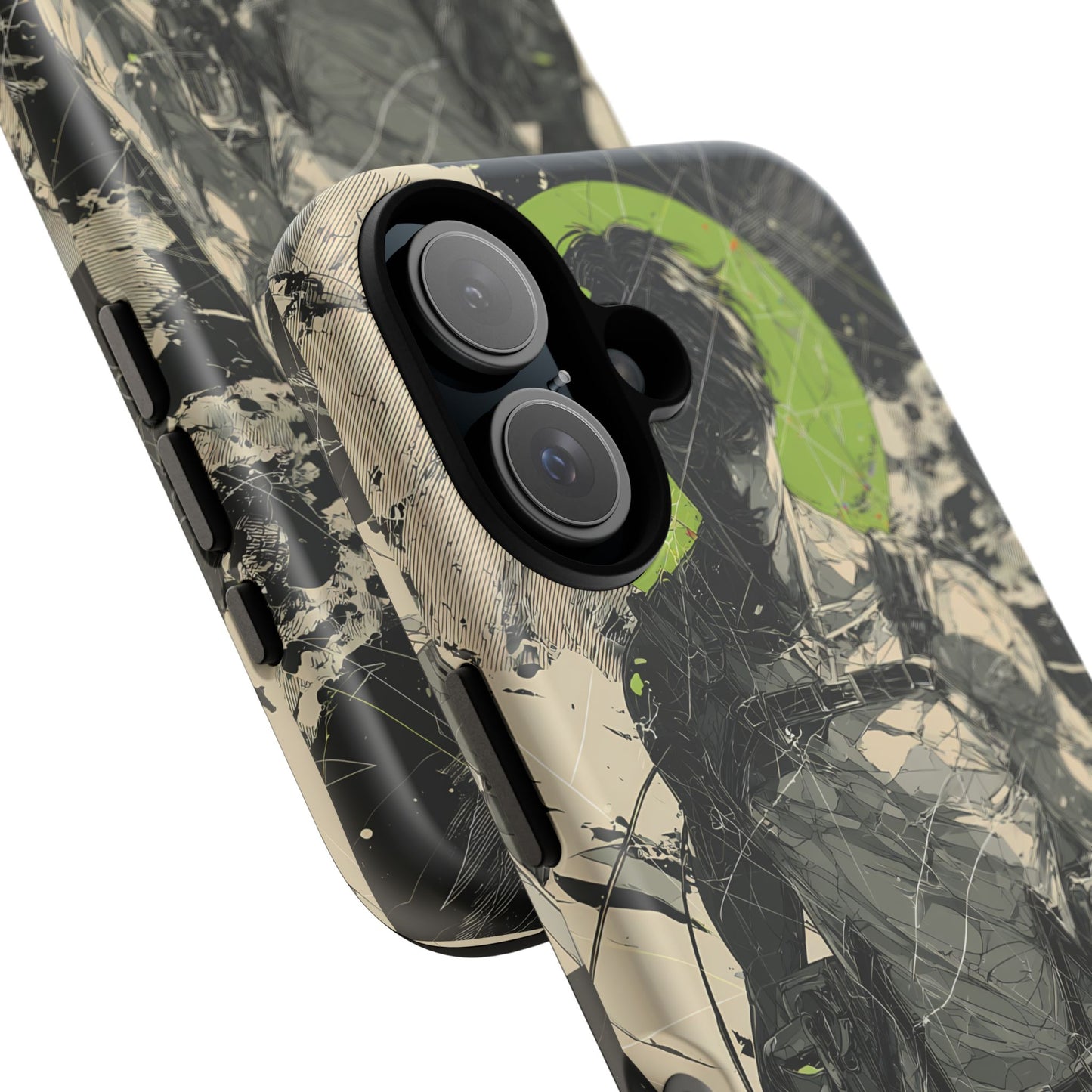 Captain Levi Ackerman, Attack On Titan Anime-Inspired Phone Case: Tough Cases, Phone Cover