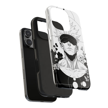 Gojo Satoru Jujutsu Kaisen Stylish Gamer Phone Case, Tough Case for Protection, Anime Lover Gift