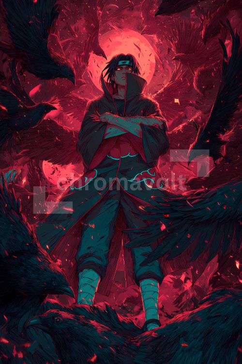 Naruto Shippuden Anime Posters, Matte Vertical Poster Wall Art