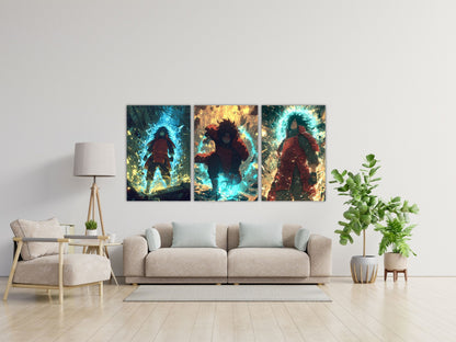 Naruto Shippuden Anime Posters, Matte Vertical Poster Wall Art