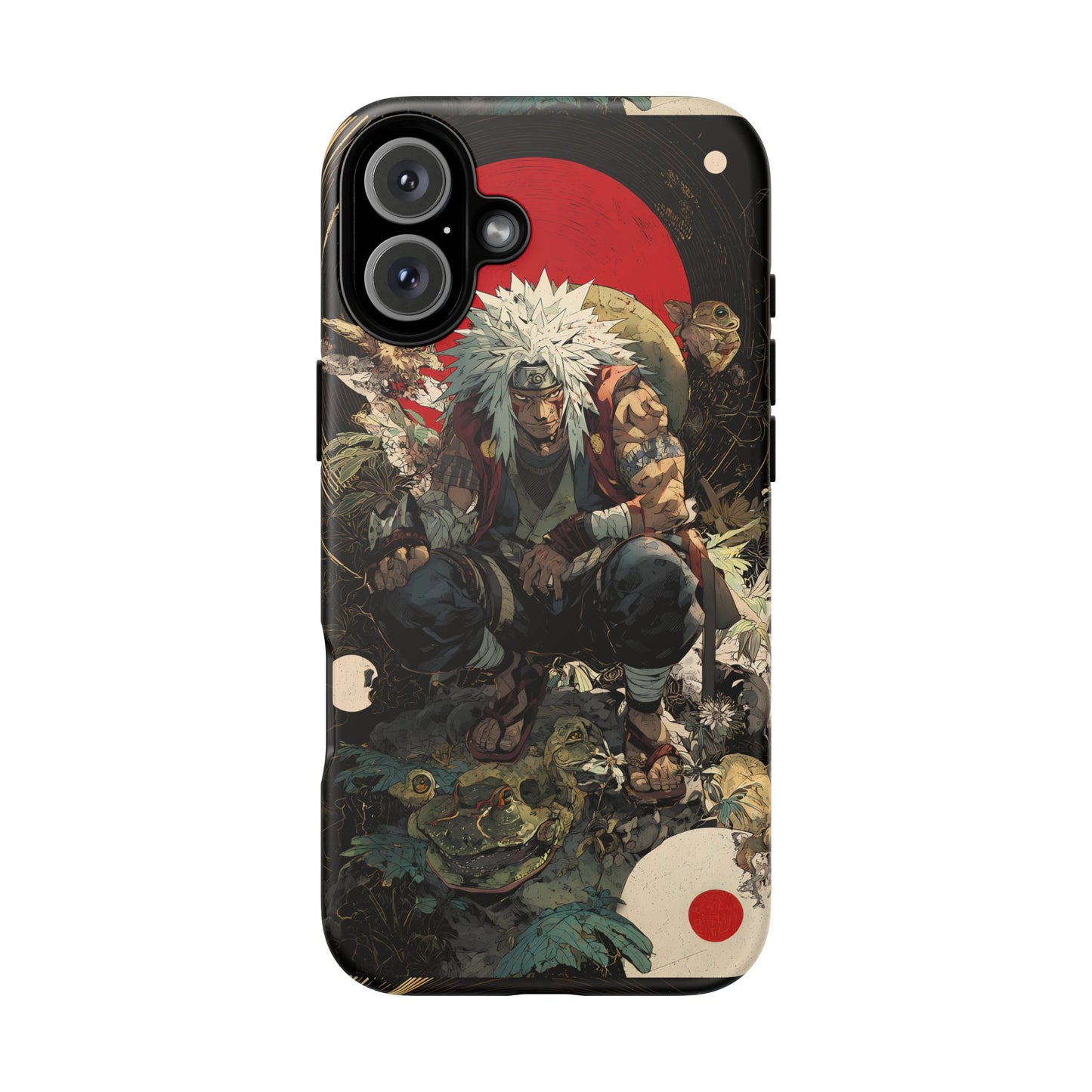 Jiraiya Sensei Naruto Shippuden Anime-Inspired Phone Case: Tough Cases, Phone Cover