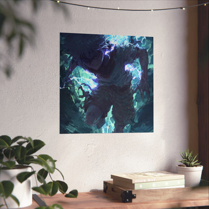 Killua Zoldyck, Hunter X Hunter Anime Matte Vertical Poster Wall Art
