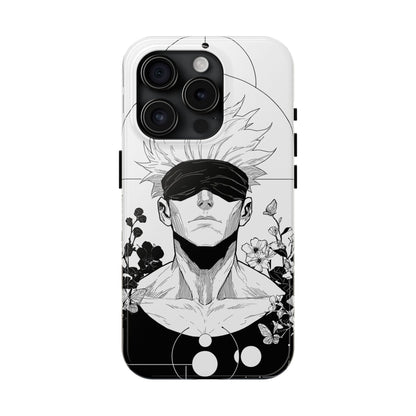 Gojo Satoru Jujutsu Kaisen Stylish Gamer Phone Case, Tough Case for Protection, Anime Lover Gift