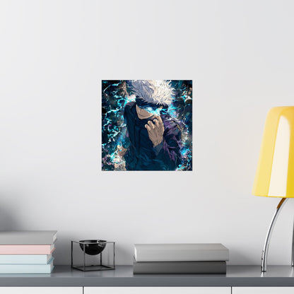 Jujutsu Kaisen Gojo Satoru Matte Vertical Poster Wall Art