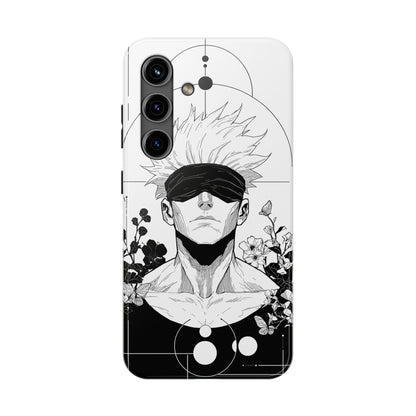 Gojo Satoru Jujutsu Kaisen Stylish Gamer Phone Case, Tough Case for Protection, Anime Lover Gift