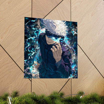 Jujutsu Kaisen Gojo Satoru Matte Vertical Poster Wall Art