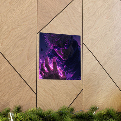 Gojo Satoru, Limitless Power Jujutsu Kaisen Anime Matte Vertical Poster Wall Art
