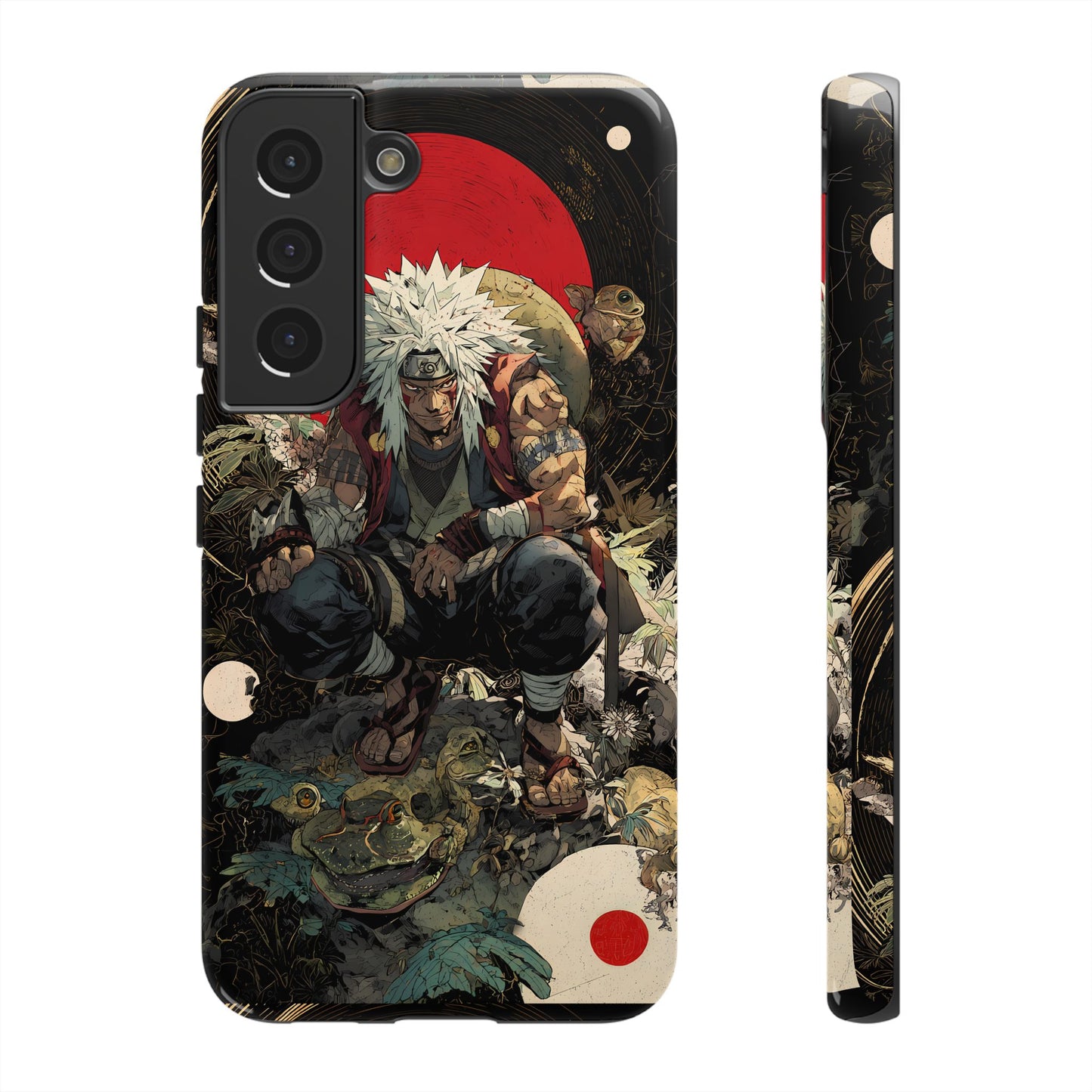 Jiraiya Sensei Naruto Shippuden Anime-Inspired Phone Case: Tough Cases, Phone Cover