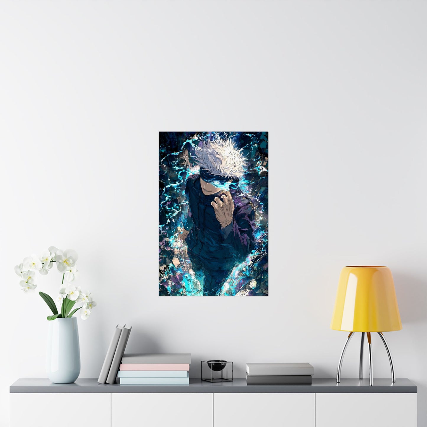 Jujutsu Kaisen Gojo Satoru Matte Vertical Poster Wall Art