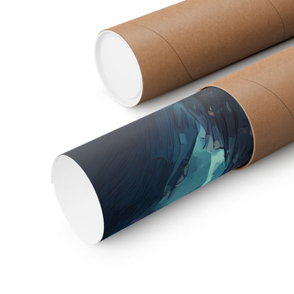 Killua Zoldyck, Hunter X Hunter Anime Matte Vertical Poster Wall Art