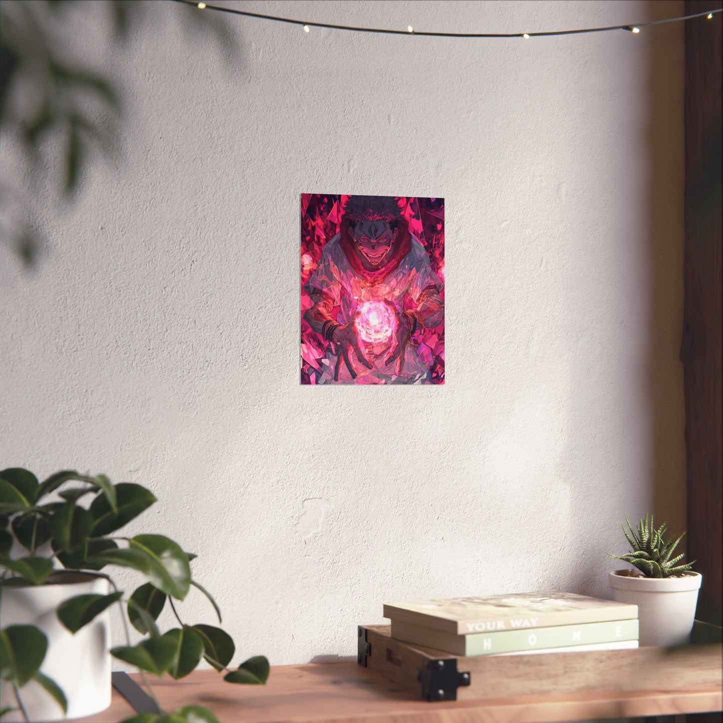 Ryomen Sukuna, Jujutsu Kaisen Anime Matte Vertical Poster Wall Art