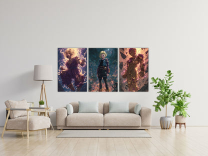Dragon Ball Anime Posters, Matte Vertical Poster Wall Art 24 in x 36 in