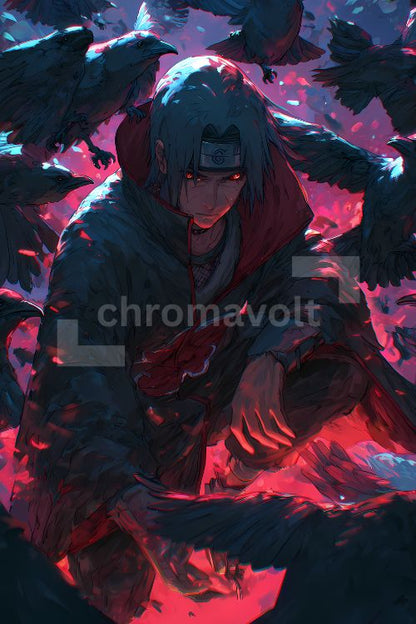 Naruto Shippuden Anime Posters, Matte Vertical Poster Wall Art
